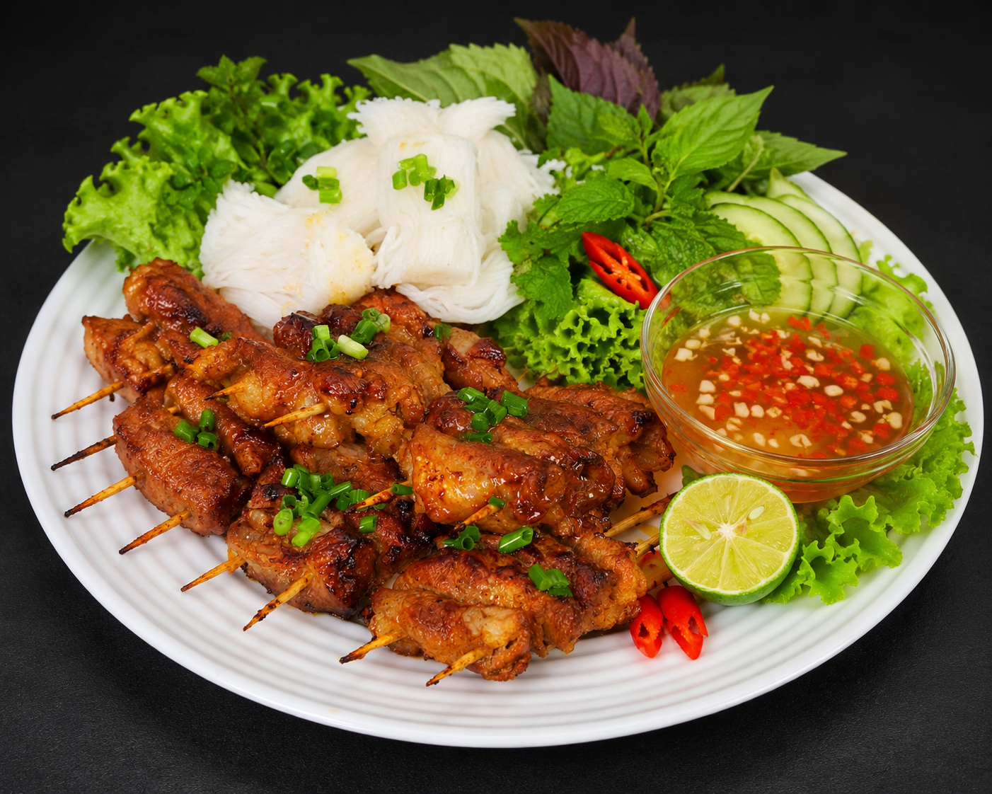 Nhớ vị xâu thịt nướng Kim Tiền